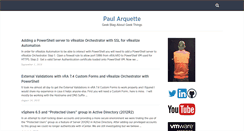 Desktop Screenshot of paularquette.com